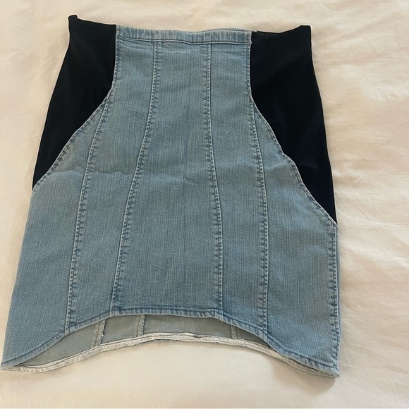 Helmut Lang Denim Mini Skirt - Picture 6 of 8